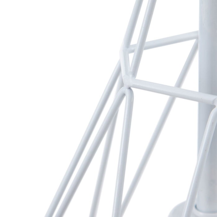 BigBuy Home Suspension Métal 26 x 26 x 46 cm Blanc BigBuy Home Suspension Métal 26 x 26 x 46 cm Blanc