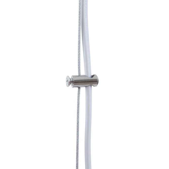 BigBuy Home Suspension Métal 26 x 26 x 46 cm Blanc BigBuy Home Suspension Métal 26 x 26 x 46 cm Blanc