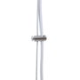 BigBuy Home Suspension Métal 26 x 26 x 46 cm Blanc
