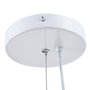BigBuy Home Suspension Métal 26 x 26 x 46 cm Blanc