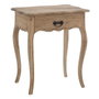 BigBuy Home Table de Nuit Naturel bois mindi
