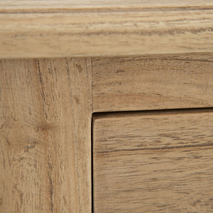 BigBuy Home Table de Nuit Naturel bois mindi 50 x 32 x 72 cm BigBuy Home Table de Nuit Naturel bois mindi 50 x 32 x 72 cm