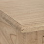 BigBuy Home Table de Nuit Naturel bois mindi 50 x 32 x 72 cm