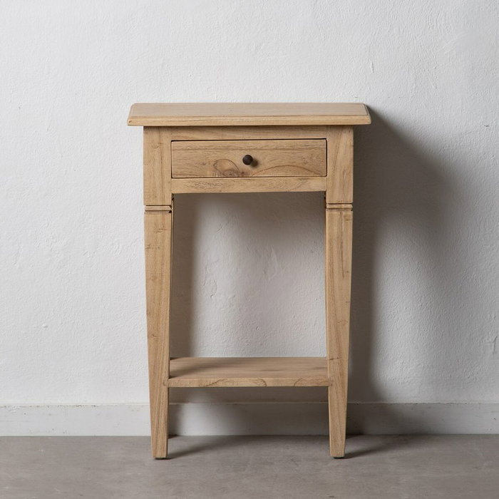 BigBuy Home Table de Nuit Naturel bois mindi 50 x 32 x 72 cm BigBuy Home Table de Nuit Naturel bois mindi 50 x 32 x 72 cm
