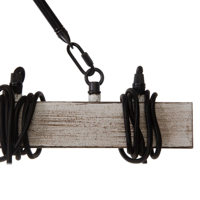 BigBuy Home Suspension 107 x 5 x 15 cm Noir Métal BigBuy Home Suspension 107 x 5 x 15 cm Noir Métal