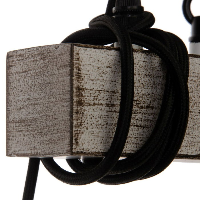 BigBuy Home Suspension 107 x 5 x 15 cm Noir Métal BigBuy Home Suspension 107 x 5 x 15 cm Noir Métal