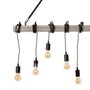 BigBuy Home Suspension 107 x 5 x 15 cm Noir Métal