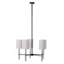 BigBuy Home Suspension 64 x 64 x 38 cm Noir et Blanc