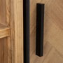 BigBuy Home Buffet SPIKE Noir et Naturel