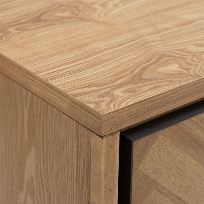 BigBuy Home Meuble d'Entrée SPIKE avec Tiroirs Naturel Métal Bois BigBuy Home Meuble d'Entrée SPIKE avec Tiroirs Naturel Métal Bois