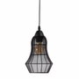 BigBuy Home Suspension Noir Métal Ø 15 cm