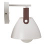 BigBuy Home Applique Murale en Métal Blanc 17 x 25 x 20 cm