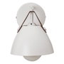BigBuy Home Applique Murale en Métal Blanc 17 x 25 x 20 cm