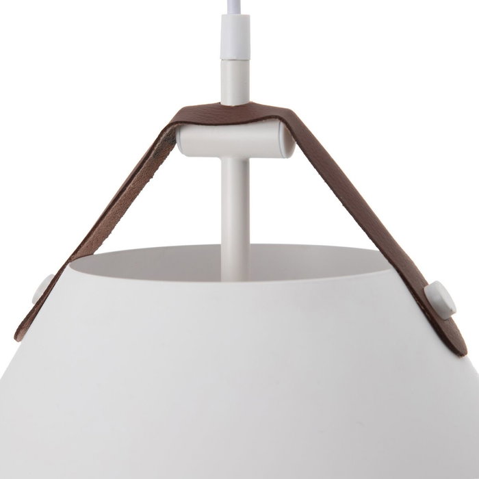 BigBuy Home Suspension Métal Blanc 27 x 27 x 32 cm Ø 10 cm BigBuy Home Suspension Métal Blanc 27 x 27 x 32 cm Ø 10 cm