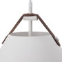 BigBuy Home Suspension Métal Blanc 27 x 27 x 32 cm Ø 10 cm
