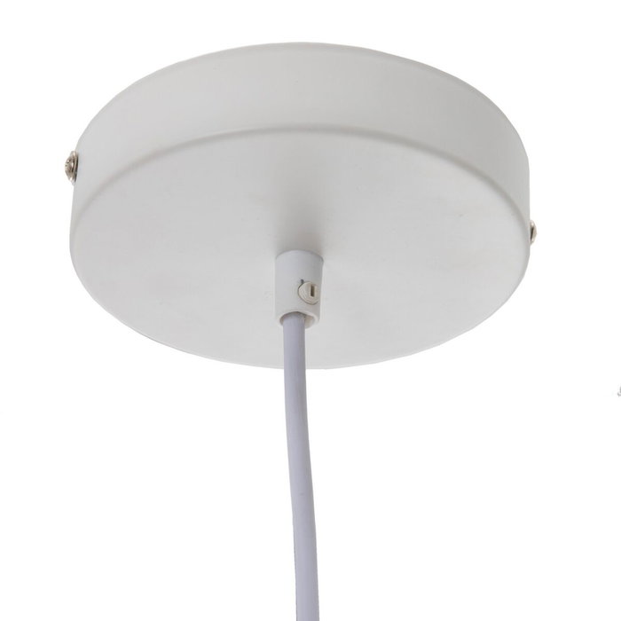 BigBuy Home Suspension Métal Blanc 27 x 27 x 32 cm Ø 10 cm BigBuy Home Suspension Métal Blanc 27 x 27 x 32 cm Ø 10 cm