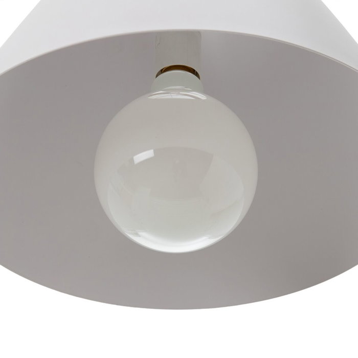 BigBuy Home Suspension Métal Blanc Ø 13 cm 36 x 36 x 38 cm