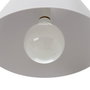 BigBuy Home Suspension Métal Blanc Ø 13 cm 36 x 36 x 38 cm