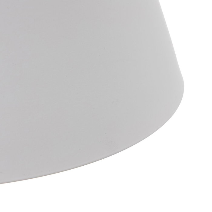 BigBuy Home Suspension Métal Blanc Ø 13 cm 36 x 36 x 38 cm