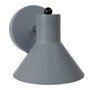 BigBuy Home Applique Murale Gris Métal 13 x 15,5 x 14 cm