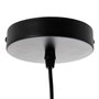 BigBuy Home Suspension Noir et Doré Métal 16 x 16 x 30 cm