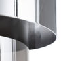 BigBuy Home Suspension Verre Métal Argent 28 x 28 x 120 cm