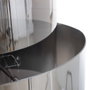 BigBuy Home Suspension Verre Métal Argent 28 x 28 x 120 cm