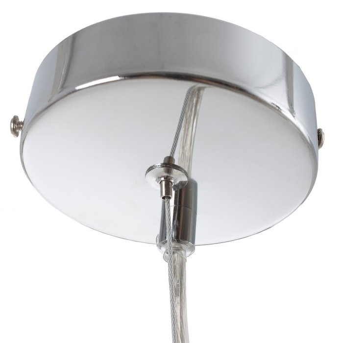 BigBuy Home Suspension Verre Métal Argent 28 x 28 x 120 cm BigBuy Home Suspension Verre Métal Argent 28 x 28 x 120 cm