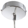 BigBuy Home Suspension Verre Métal Argent 28 x 28 x 120 cm