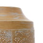 BigBuy Home Bougeoir 22,5 x 22,5 x 50 cm Naturel Métal