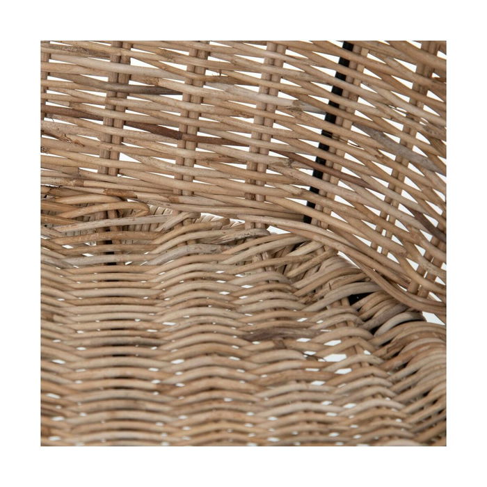 Chaise de Salle à Manger 50 x 54 x 77 cm Naturel Noir