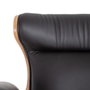 BigBuy Home Chaise de Bureau Noir Naturel 68 x 62 x 85 cm