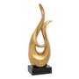 BigBuy Home Figurine Décorative Dorée