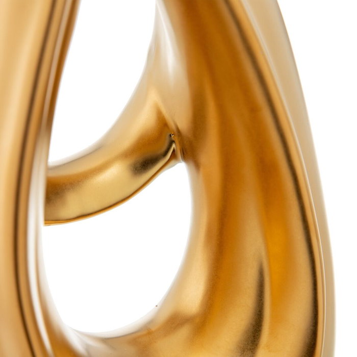 BigBuy Home Figurine Décorative Dorée
