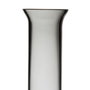 BigBuy Home Vase Gris verre 12 x 12 x 33 cm