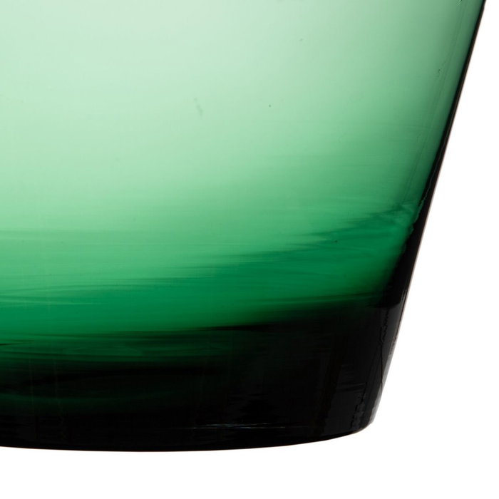 BigBuy Home Vase Vert en verre 21 x 21 x 25 cm