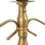 BigBuy Home Pot à Bougie Doré Métal