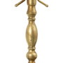 BigBuy Home Pot à Bougie Doré Métal