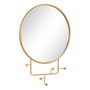 BigBuy Home Miroir mural Doré 76 x 6 x 104 cm
