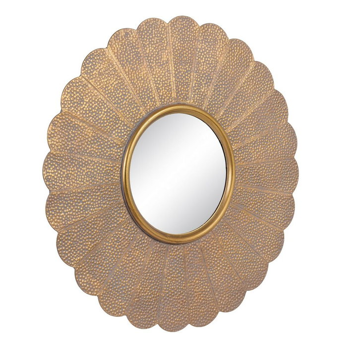BigBuy Home Miroir mural Doré Vertical 86 x 3 x 86 cm