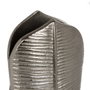 BigBuy Home Vase Métal Argent 17 x 9 x 44 cm
