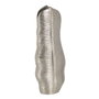 BigBuy Home Vase Métal Argent 17 x 9 x 44 cm