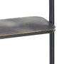 BigBuy Home Porte-manteau Verre Noir Doré Métal