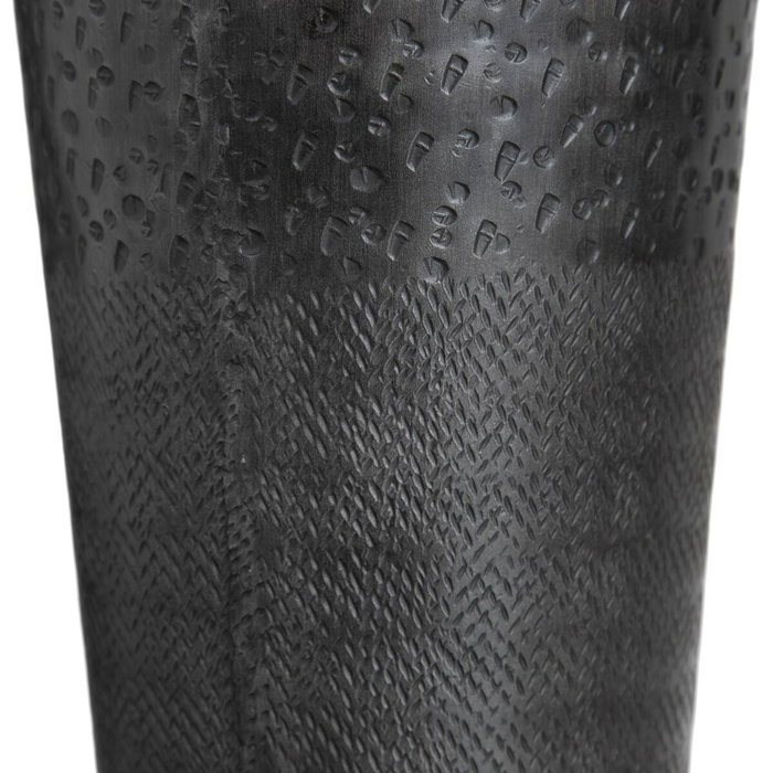 BigBuy Home Vase Gris Métal 15 x 15 x 31 cm BigBuy Home Vase Gris Métal 15 x 15 x 31 cm