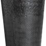 BigBuy Home Vase Gris Métal 15 x 15 x 31 cm