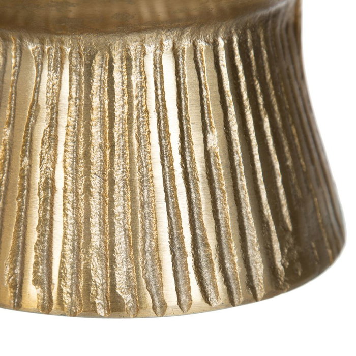 BigBuy Home Vase Doré Métal 15 x 15 x 46 cm