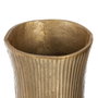 BigBuy Home Vase Doré Métal 15 x 15 x 46 cm