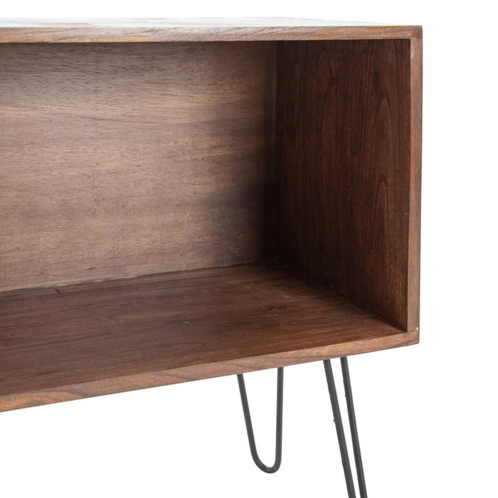 BigBuy Home Buffet Bleu et Marron en Bois et Métal BigBuy Home Buffet Bleu et Marron en Bois et Métal