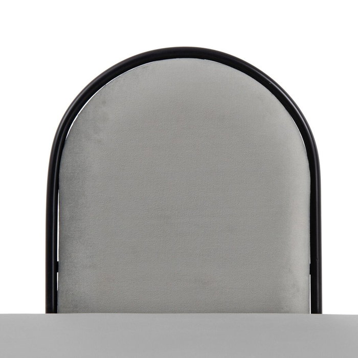 BigBuy Home Banquette en Tissu Synthétique Gris et Métal BigBuy Home Banquette en Tissu Synthétique Gris et Métal