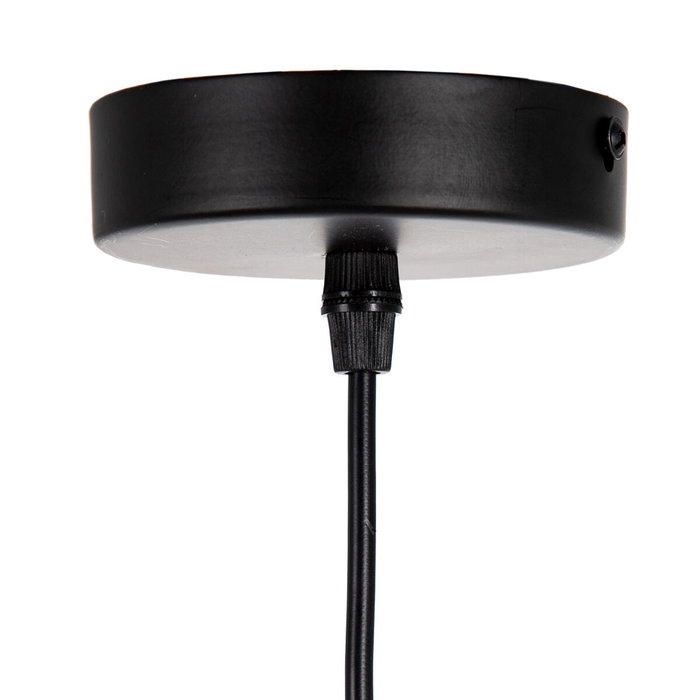 BigBuy Home Suspension Moderne Verre Noir et Métal 40 x 40 x 234 cm BigBuy Home Suspension Moderne Verre Noir et Métal 40 x 40 x 234 cm